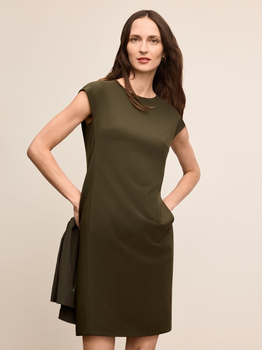 MM.LaFleur Maaza Olive Dress